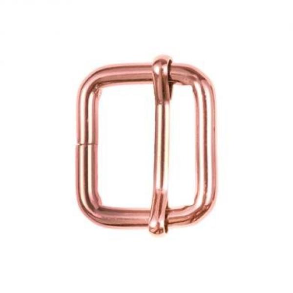 Leiterschnalle 2,5 cm  Breite Rosegold